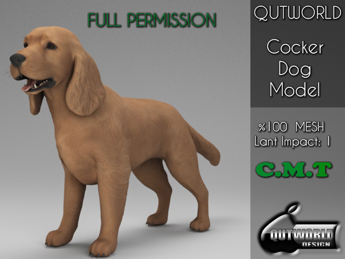 .::QUTWORLD Cocker_Dog_Model::.FP 