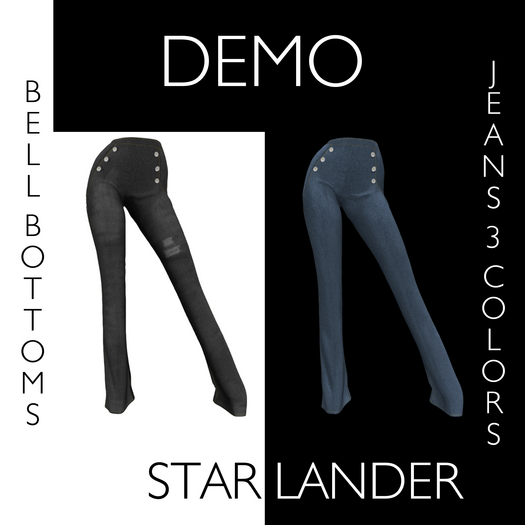 STARLANDER - Bell Bottom jeans - DEMO