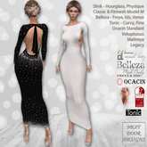 Celebrate Gown Fatpack: Belleza Venus Isis Freya, Maitreya, Legacy, Slink Hourglass Physique, Tonic Curvy Fine, Ocacin