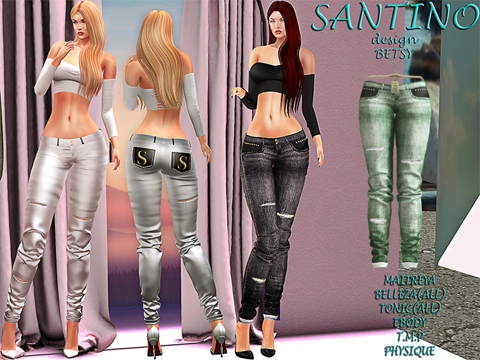 Santino Design-Jean-Oiled-ADD ME !!!