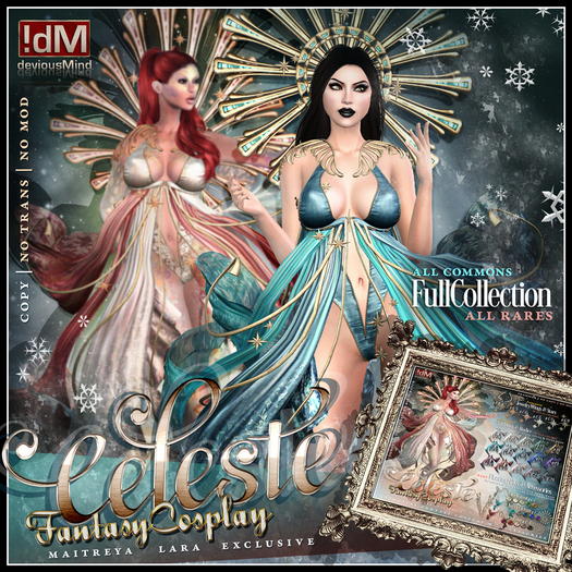 !dM deviousMind "Celeste" **LARA FATPACK**