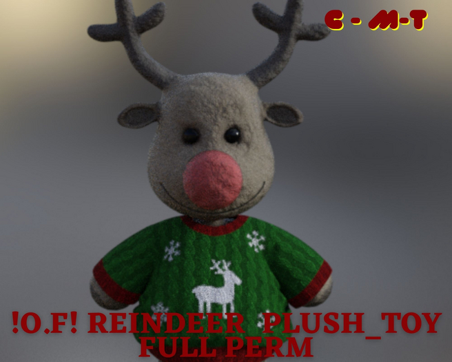 !O.F! Reindeer_Plush_Toy full perm