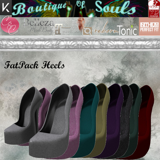 B.O.S. FatPack of Heels  (Rez to Open)