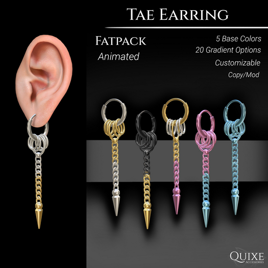 QUIXE - Tae Earring FATPACK