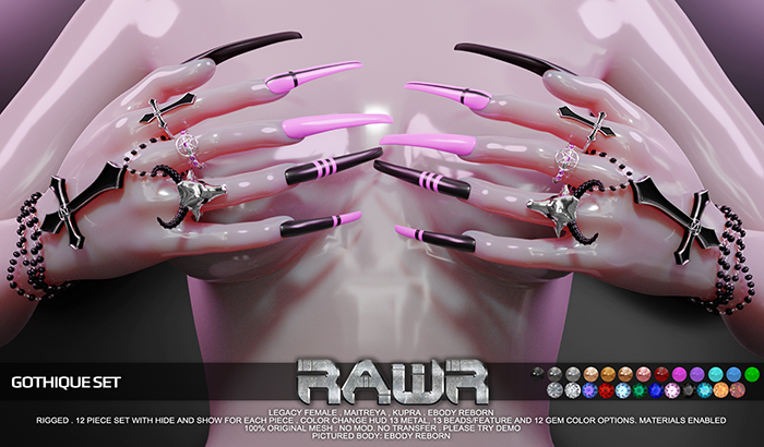 RAWR! Gothique Set (add me)
