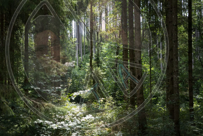 94 - Forest - Trees - Land Divider - Privacy Screen