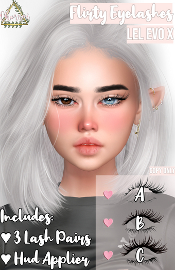 -Chorrai- Flirty Lash Set EVO X