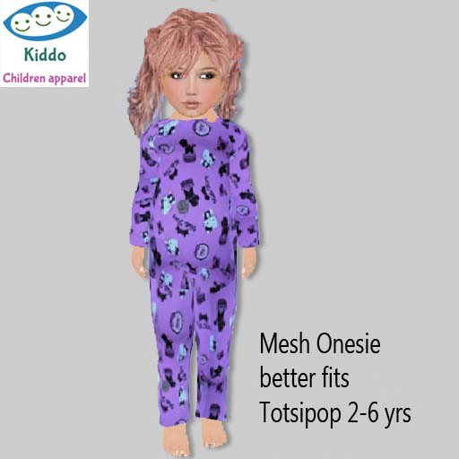 Totsipop Dogs PJ onesie