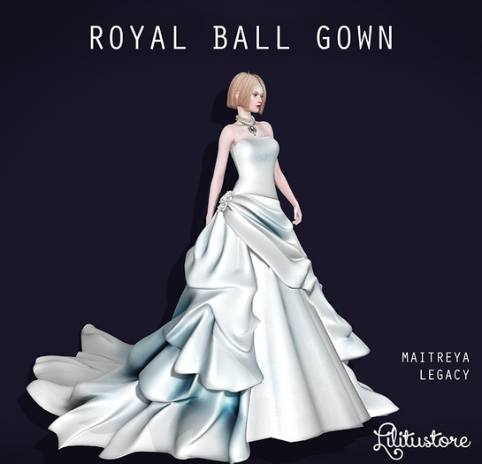Royal Ball Gown - Cloud - Lilitu Store