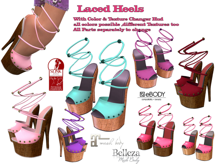 Laced Heels