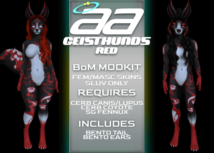 { aa } Geisthund (Red) - BoM Modkit
