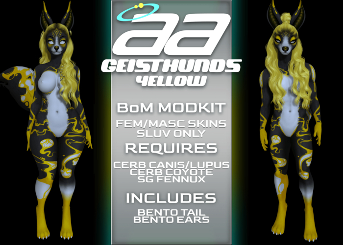 { aa } Geisthund (Yellow) - BoM Modkit