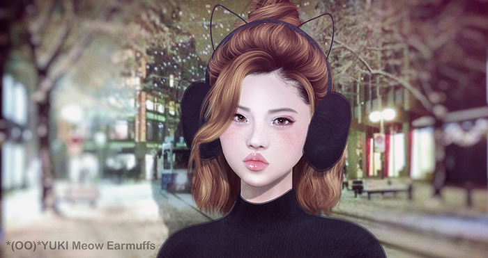 *(OO)*YUKI Meow Earmuffs