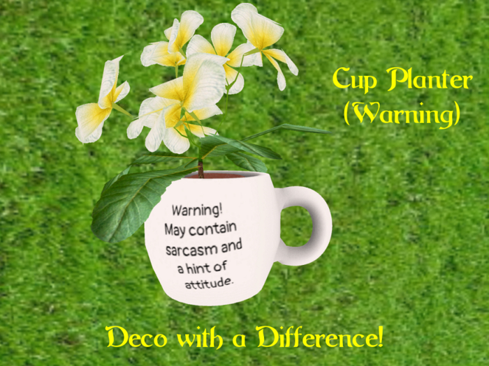 ~Cup (Warning) with Resizer~