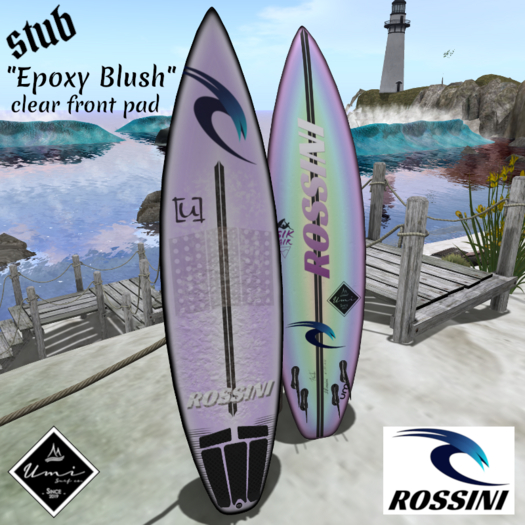 [Umi] - ROSSINI: Stub - Epoxy Blush -clear