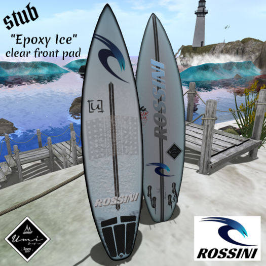 [Umi] - ROSSINI: Stub - Epoxy Ice -clear