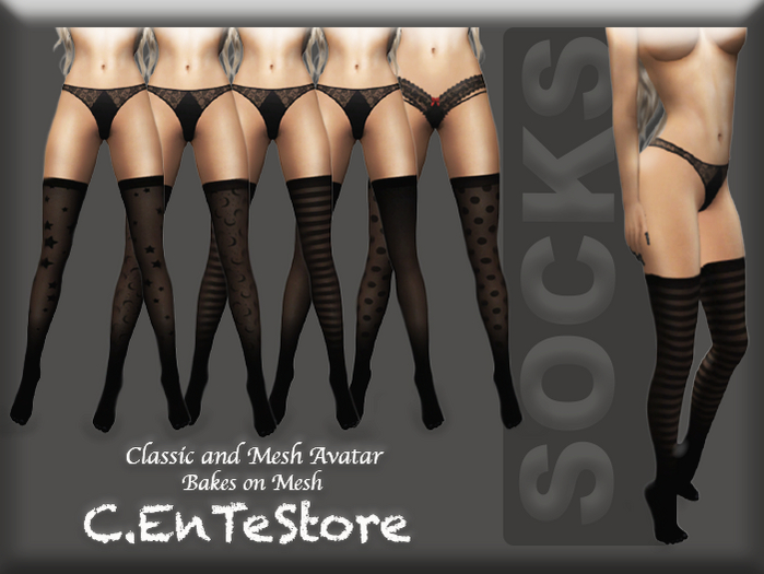 _C.EnTeStore_SOCKS_Classic and Mesh Avatar_