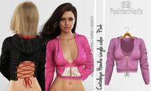 Cataleya Hoodie Pink - Maitreya Lara, Lara Petite, Kupra Original, Legacy - FashionNatic