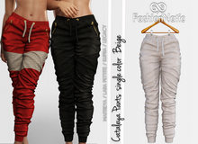 Cataleya Pants Beige - Maitreya Lara, Lara Petite, Kupra Original, Legacy - FashionNatic