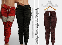 Cataleya Pants Burgundy - Maitreya Lara, Lara Petite, Kupra Original, Legacy - FashionNatic