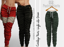 Cataleya Pants Green - Maitreya Lara, Lara Petite, Kupra Original, Legacy - FashionNatic
