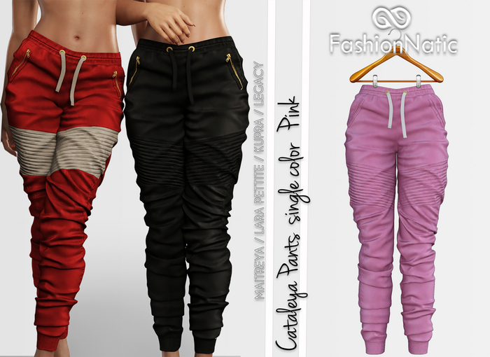 Cataleya Pants Pink - Maitreya Lara, Lara Petite, Kupra Original, Legacy - FashionNatic