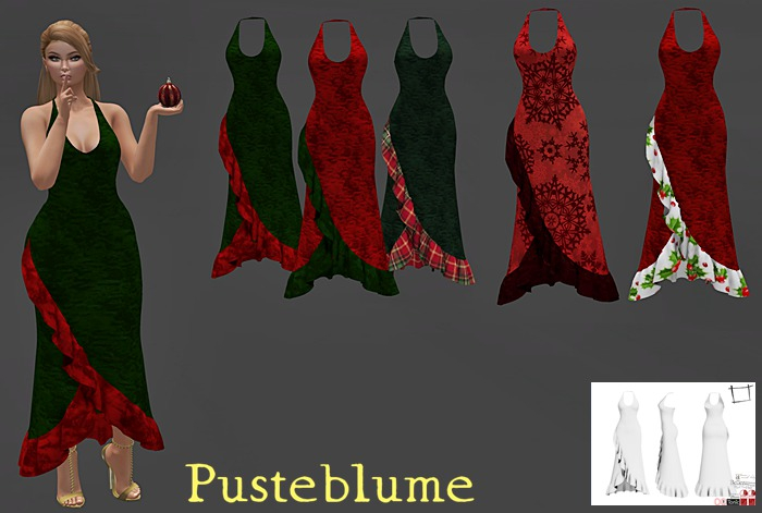 [Pusteblume] Texture for WC1486 Gown Dress With Ruffles Set 1
