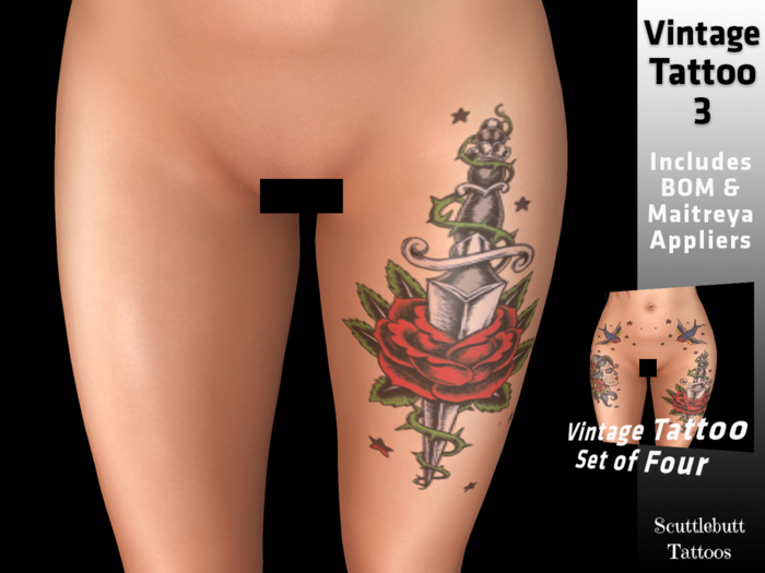 .::Scuttlebutt::. Vintage Tattoo 3