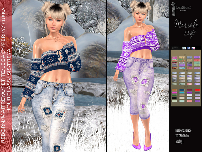 Mariola Outfit By Blackbird Lace 