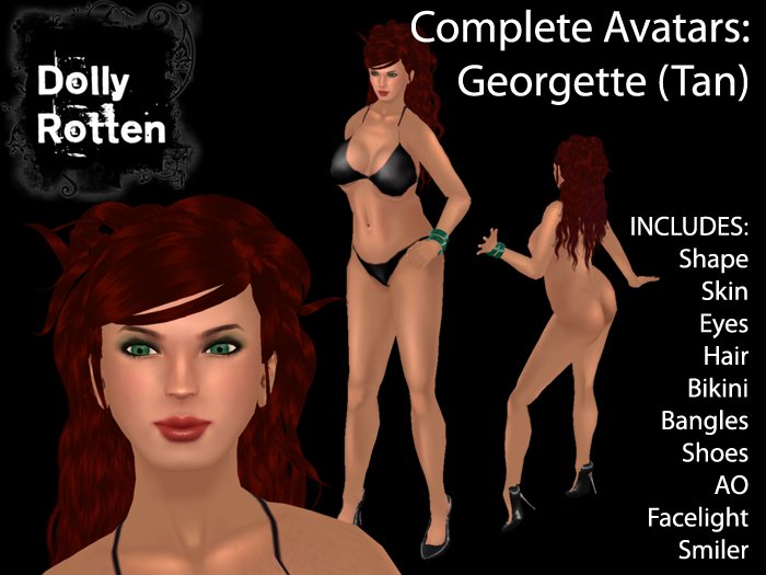 :: Dolly Rotten :: Complete Avatar :: Georgette - tan