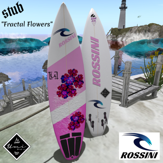 [Umi] - ROSSINI Surf: Stub - Flowers