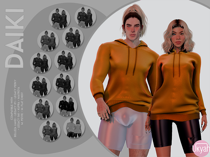 ~UKYAH~ Daiki Hoodie & Short - DEMO