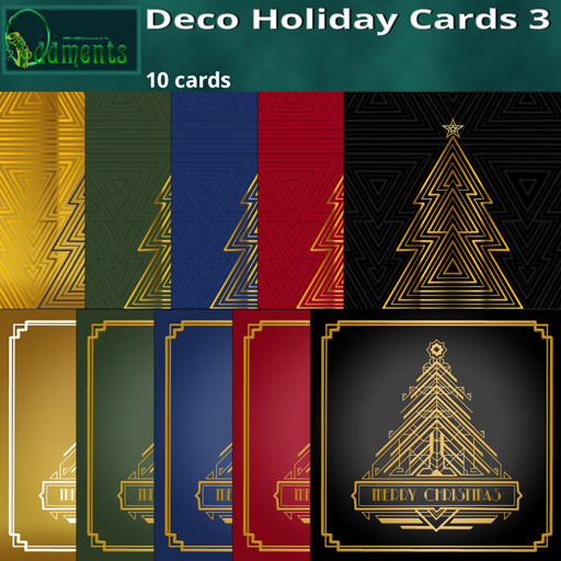 Deco Christmas Cards 4