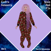 ~ES~Yule Red Love Momma PJs 