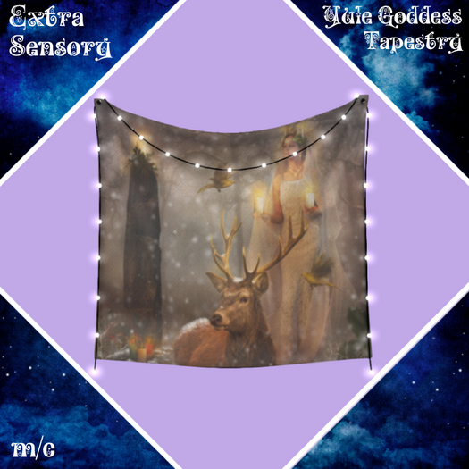 ~ES~ Yule Goddess Tapestry