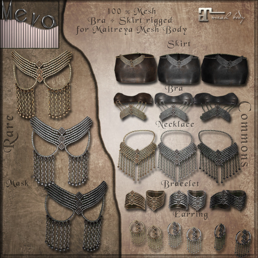 Meva Kamila Bra Black Silver Box