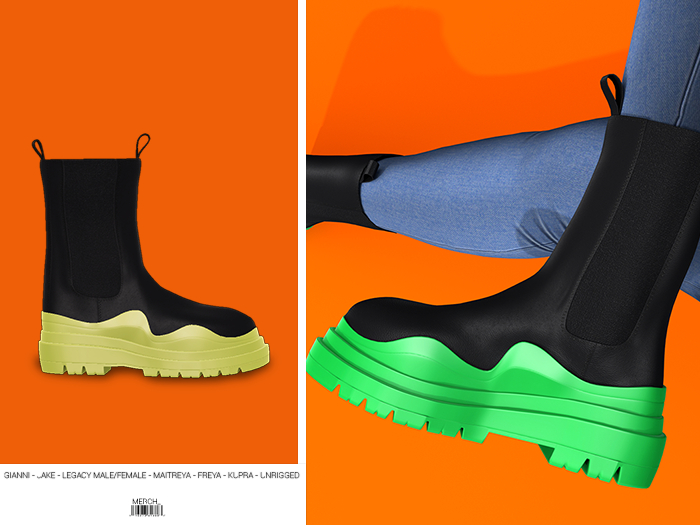 [MERCH] Tire Boot - Seagrass