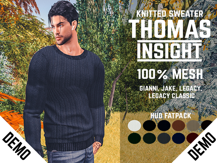 *DEMO* [INSIGHT] Knitted sweater THOMAS