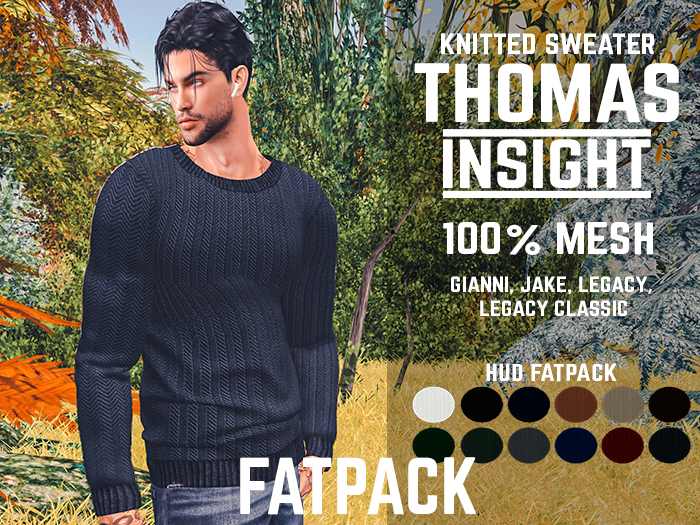 [INSIGHT] Knitted sweater THOMAS FATPACK