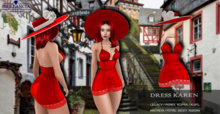 Brillancia - Dress Karen red