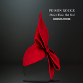 POISON ROUGE Stolen Time Hat (Redl)
