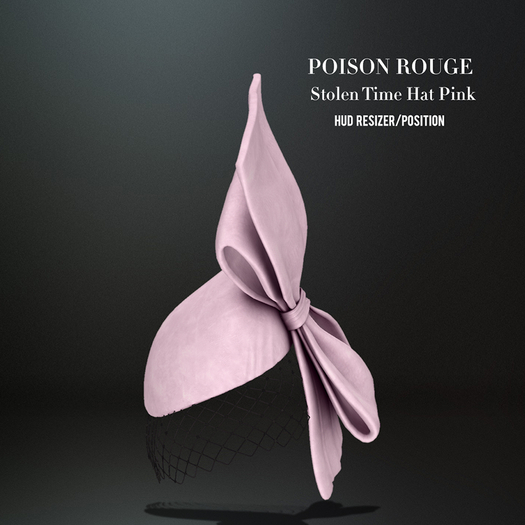 POISON ROUGE Stolen Time Hat (Pink)