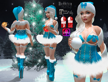 Christmas Baby Blue - Maitreya ,Slink ,Belleza