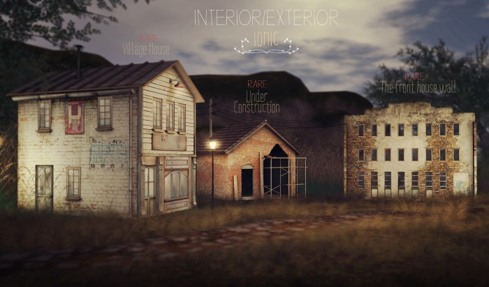 *ionic* Under Construction House RARE 