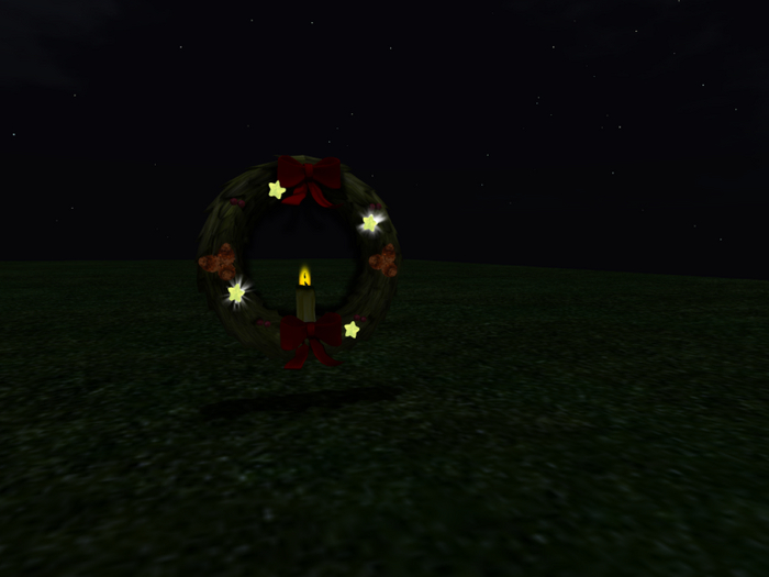 FULL PERM Christmas Wreath_Candle_Blinking Twinkle Stars_01