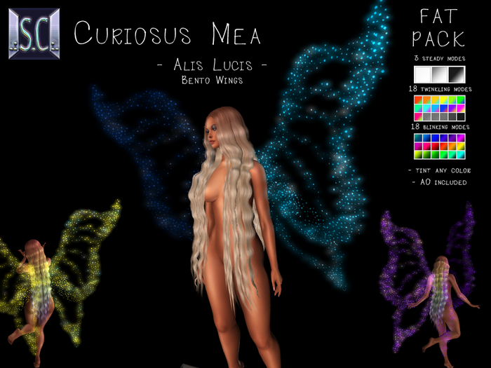 .:S.C:. Curiosus Mea - Alis Lucis Bento Wings FAT PACK