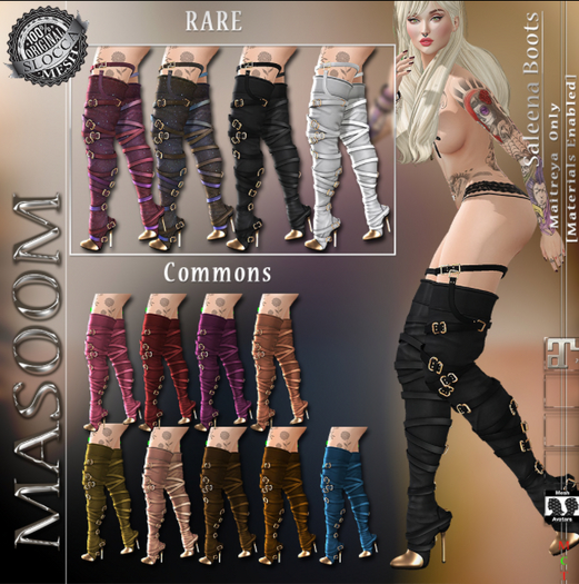 [[ Masoom ]] Saleena Boots Khaki COMMON