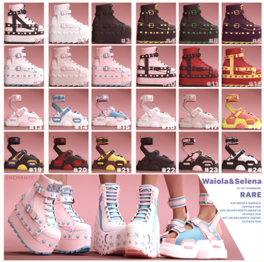 [Enchante'] - Waiola Sandals - Maitreya - #18