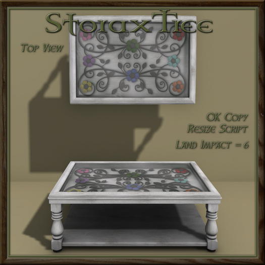 Garden Iron Coffee Table A