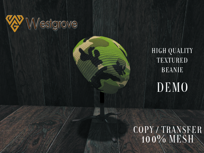 Westgrove Beanie Camo Demo